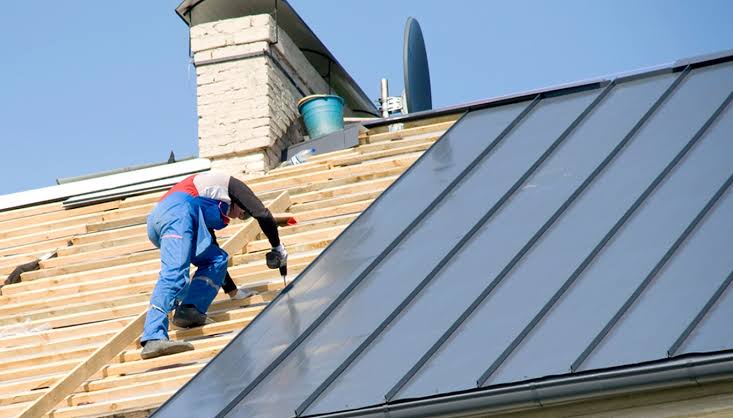 how to measure a roof for metal